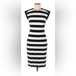NWOT Banana Republic Striped Midi Dress - Size 4